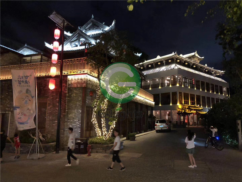 小镇亮化