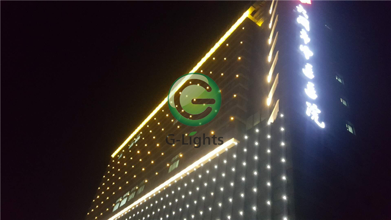 医院楼体亮化照明