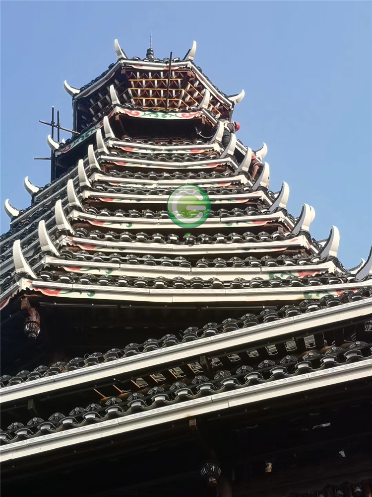 楼体亮化瓦楞灯