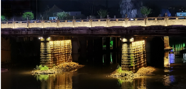 桥梁夜景亮化
