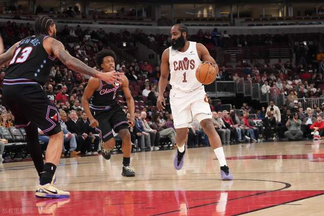 哈登爆发率队逆转公牛 骑士首节轰10分奠定胜局