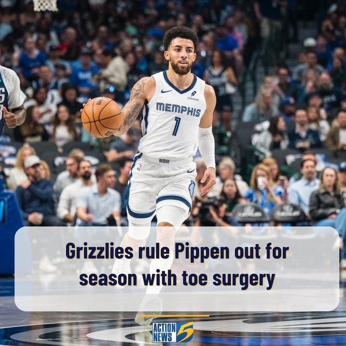 灰熊小皮蓬右脚趾手术赛季报销 队内第四位报销