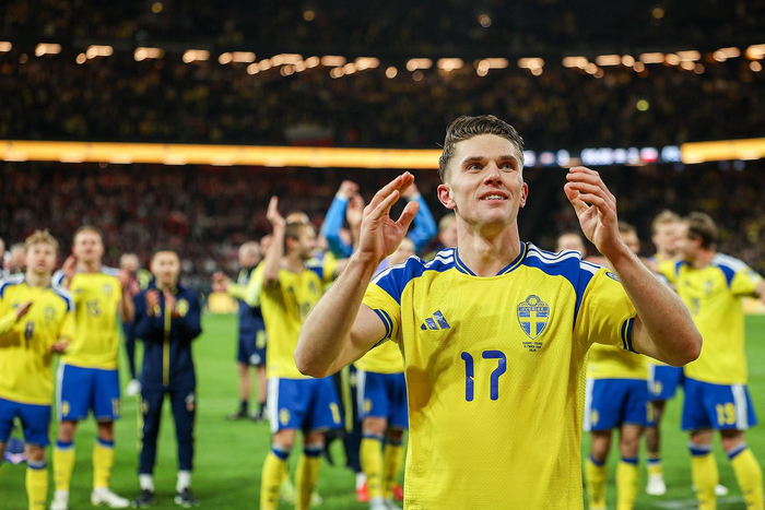 瑞典绝杀波兰挺进世界杯 约克雷斯破门莱万遗憾