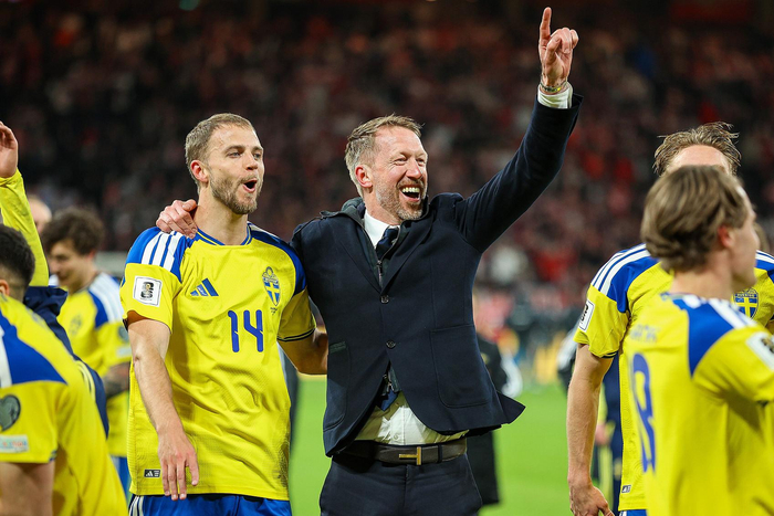 瑞典绝杀波兰挺进世界杯 约克雷斯破门莱万遗憾