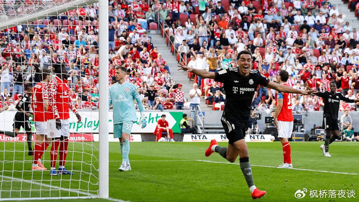拜仁慕尼黑客场惊天逆转美因茨 3-0领先变4-3绝杀